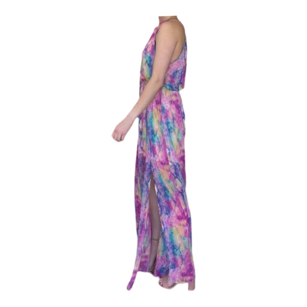 colorful print maxi dress from boutique in the South